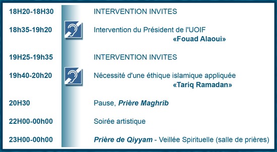 Rencontre musulman de france 2016 programme