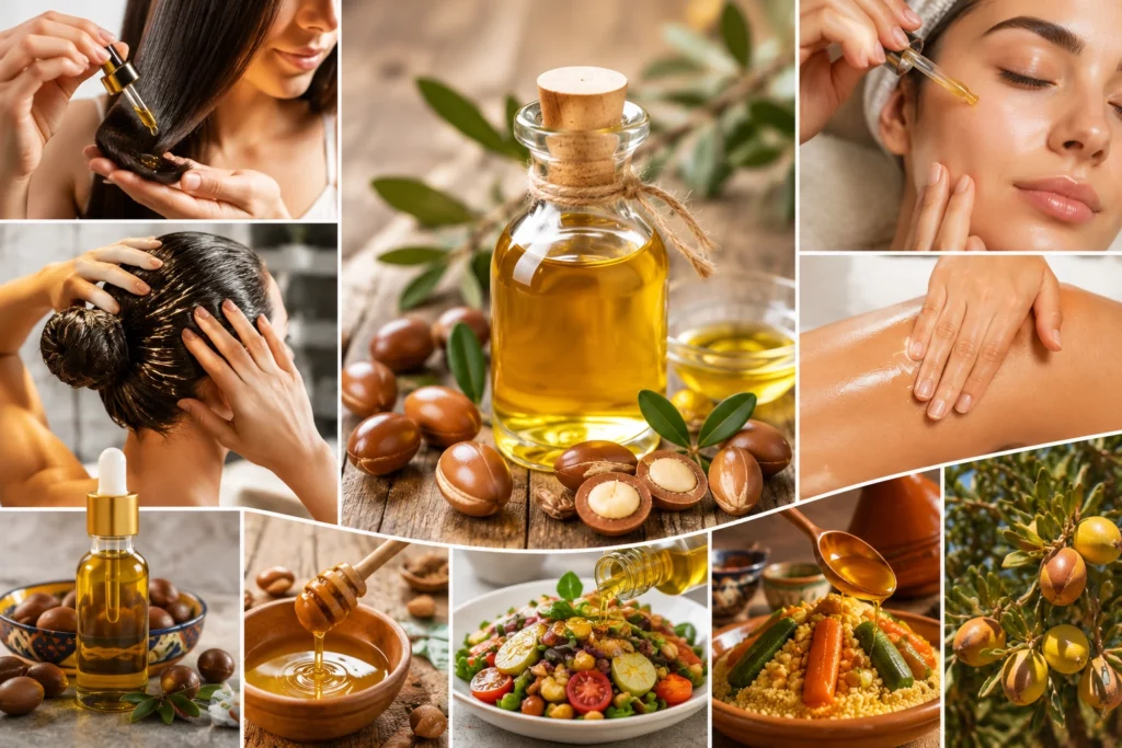 comment utiliser l’huile d’argan