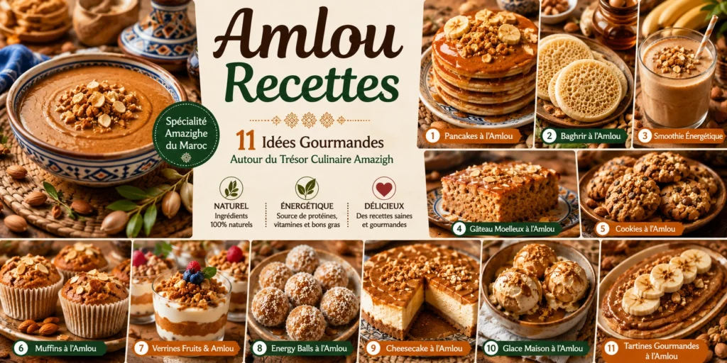 11 recettes Amlou gourmandes
