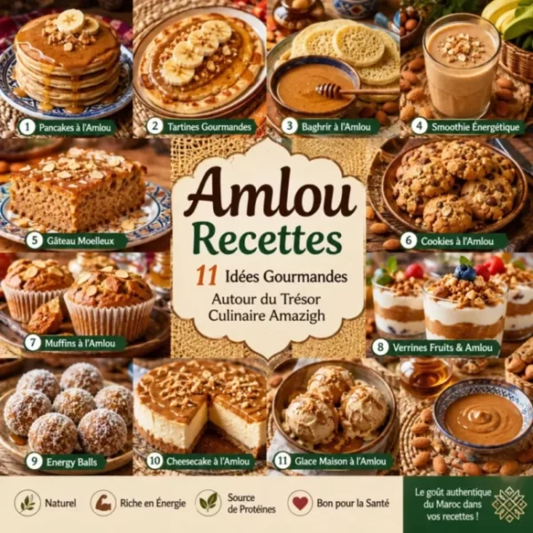 Amlou Recettes : 11 Idées Gourmandes Autour du Trésor Culinaire Amazigh