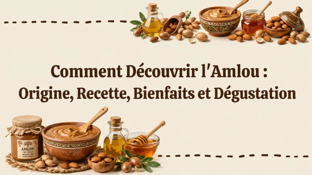 Comment Découvrir l'Amlou  Origine, Recette, Bienfaits et Dégustation