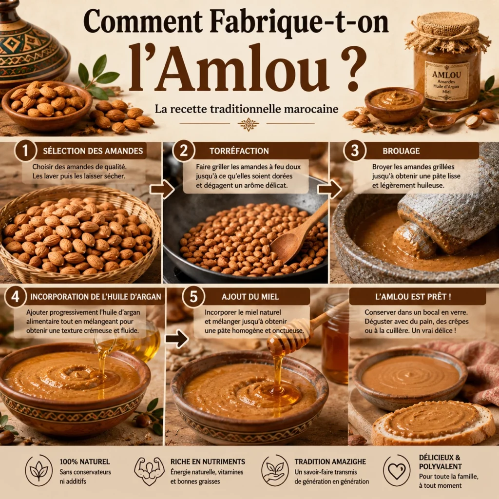 Comment Fabrique-t-on l'Amlou